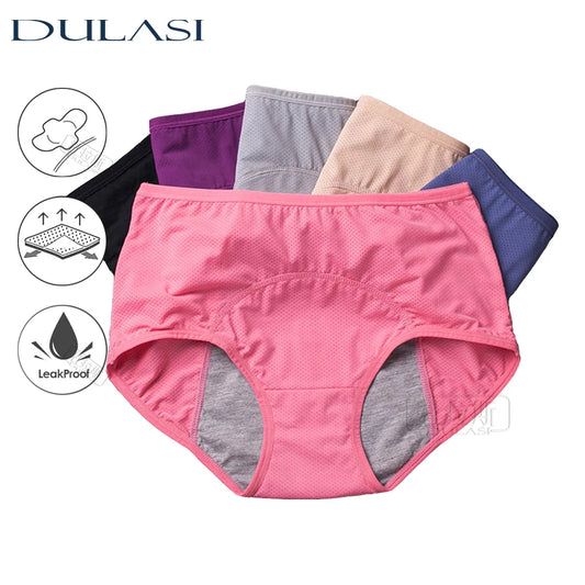 3pcs/Set Leak Proof Menstrual Panties Women Period Underwear Sexy Pants Incontinence Underwear Briefs Dropshipping DULASI